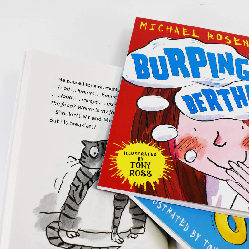 Michael Rosen Funny Stories 6 Book Collection - Paperback - Age 7-9 7-9 Anderson Press