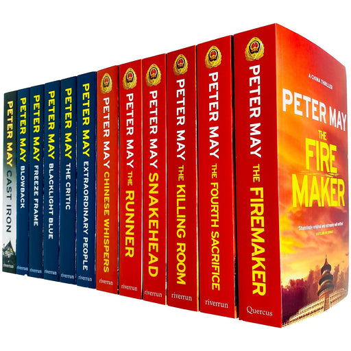 Peter May Enzo Files & China Thrillers Series 12 Books Collection Set - Adult - Paperback Adult Riverrun Books