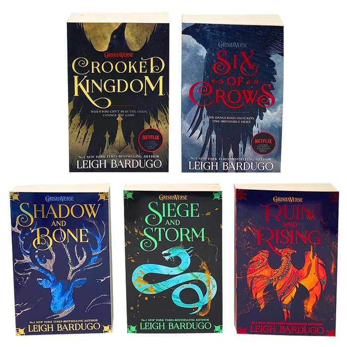 Leigh Bardugo 5 Books Set Collection, Shadow And Bone Trilogy, Grishaverse Series – Young Adult - Paperback Young Adult Orion Books