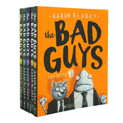 The Bad Guys 5 Book Collection Set By Aaron Blabey - Ages 7-9 - Paperback 7-9 Scholastic