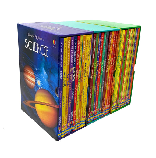 Usborne Beginners Series 30 Books Collection Box Set (History, Nature, Science) - Ages 9-14 - Paperback 9-14 Usborne Publishing