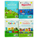 Usborne Lift The Flap 4 Books Collection Set (Words, Colours, Opposites & Numbers) - Ages 0-5 - Board Books 0-5 Usborne Publishing