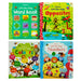 Usborne Lift The Flap 4 Books Collection Set (Words, Colours, Opposites & Numbers) - Ages 0-5 - Board Books 0-5 Usborne Publishing