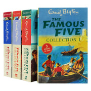 The Famous Five 4 Book 12 Story Collection By Enid Blyton - Ages 7-11 - Paperback 7-9 Hodder & Stoughton