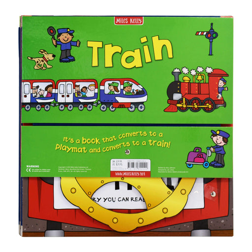 Convertible My Train By Amy Johnson - Ages 5-7 - Board Book 5-7 Miles Kelly Publishing Ltd
