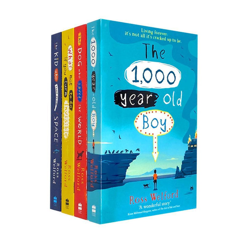 Ross Welford the Dog Who Saved The World 4 Book Collection - Ages 9-14 - Paperback 9-14 Harper Collins