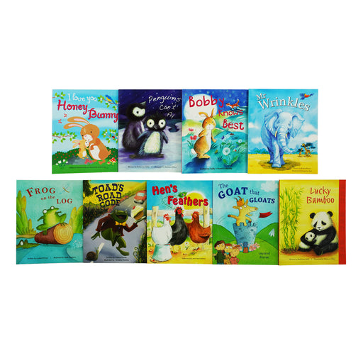 9 Childrens Picture Books Collection - Ages 2+ - Paperback 0-5 Alligator Books