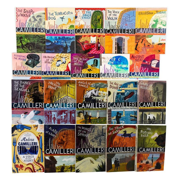 Inspector Montalbano Mystery Books 1-20 Collection Set by Andrea Camilleri - Adult - Paperback Young Adult Picador