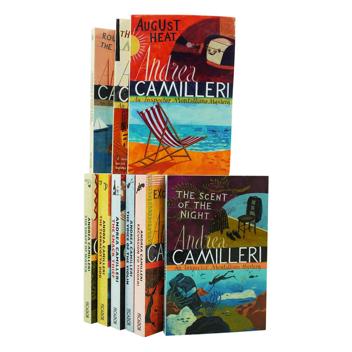 Inspector Montalbano Mysteries Series Books 1 To 10 by Andrea Camilleri - Fiction - Paperback Fiction Picador