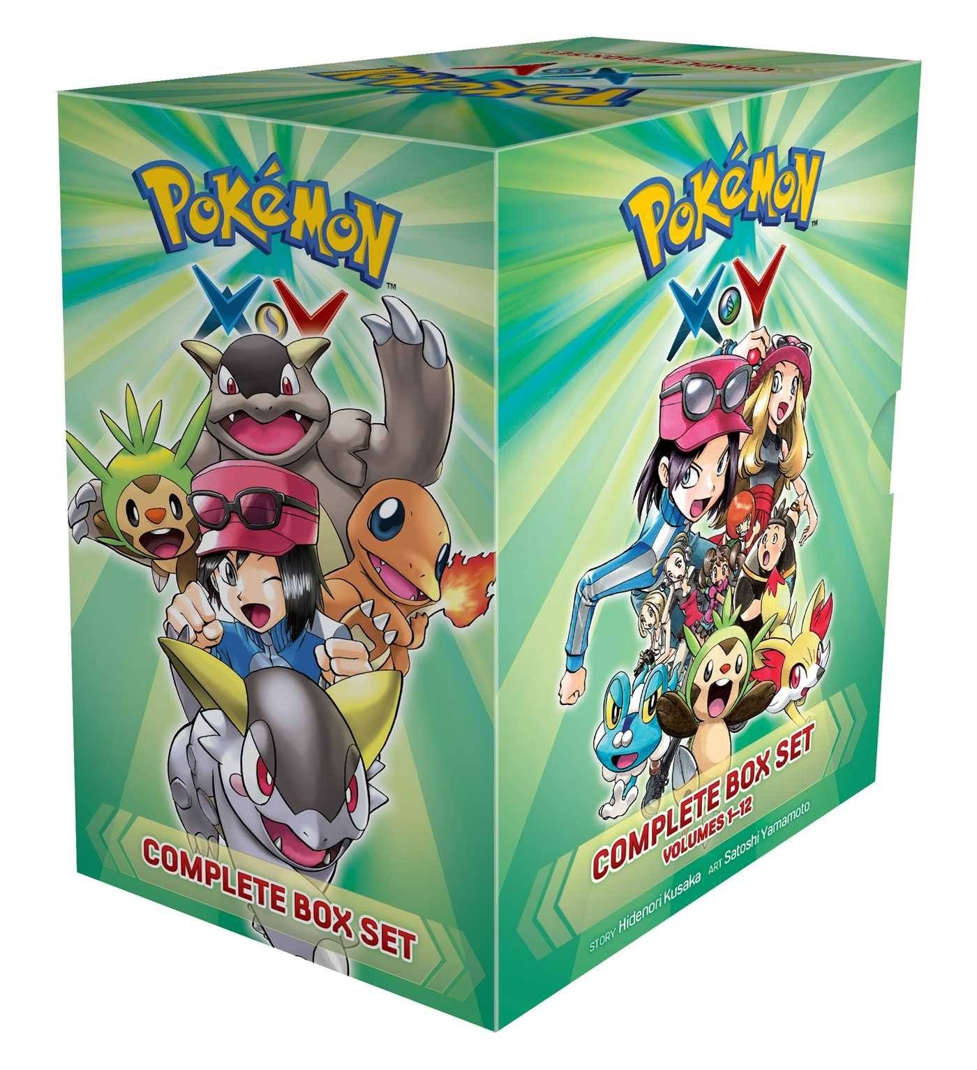 Pokémon XY Vol. 1-12 Complete Box Set — Books2Door