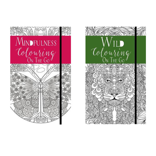 Colouring on the Go Volume 1-2 Collection 2 Books Set - Hardback Books2Door