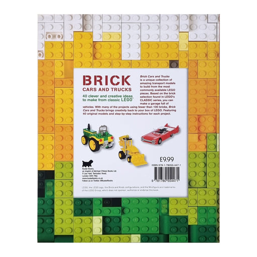 Brick Cars And Trucks 40 clever and creative ideas to make from classic LEGO By Warren Elsmore - Ages 5-7 - Paperback 5-7 Buster Books