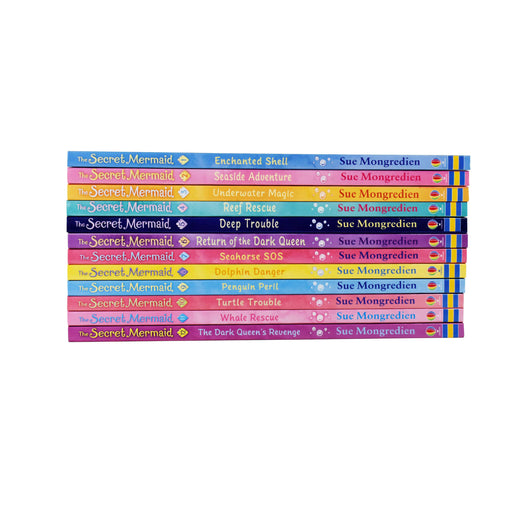 The Secret Mermaid 12 Book Collection - Ages 7-9 - Paperback - Sue Mongredien 7-9 Usborne Publishing