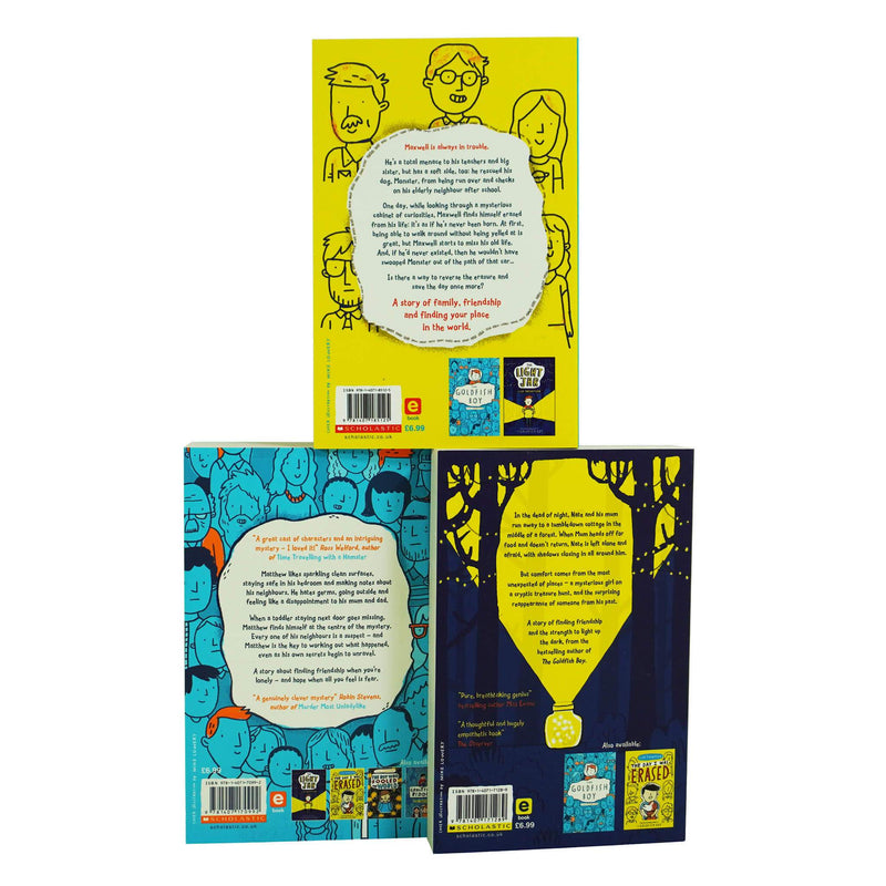 Lisa Thompson The Day I Was Erased 3 Books Collection - Ages 9-14 - Paperback 9-14 Scholastic