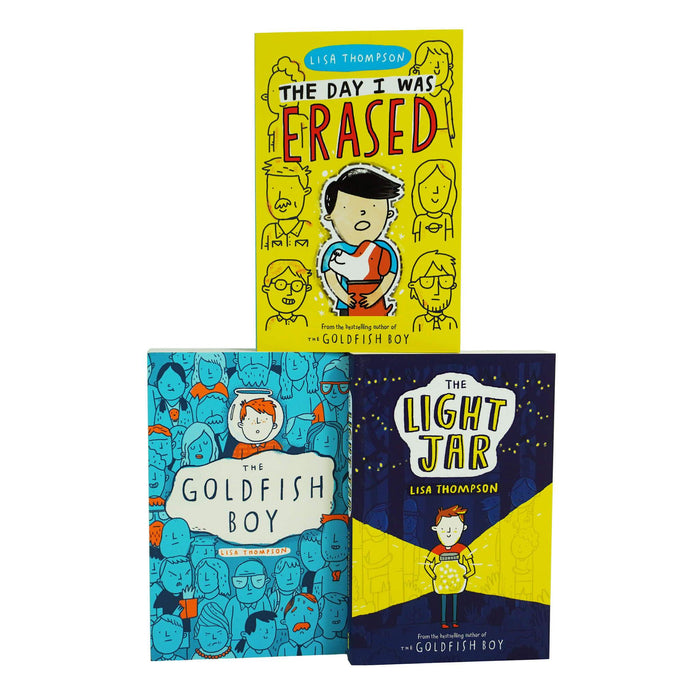 Lisa Thompson The Day I Was Erased 3 Books Collection - Ages 9-14 - Paperback 9-14 Scholastic