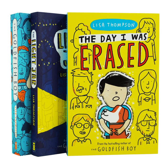 Lisa Thompson The Day I Was Erased 3 Books Collection - Ages 9-14 - Paperback 9-14 Scholastic