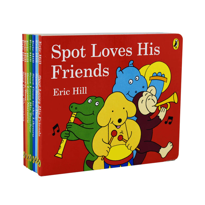 Spot's Story 8 Books Children Collection By Eric Hill - Ages 0-5 - Hardback 0-5 Penguin