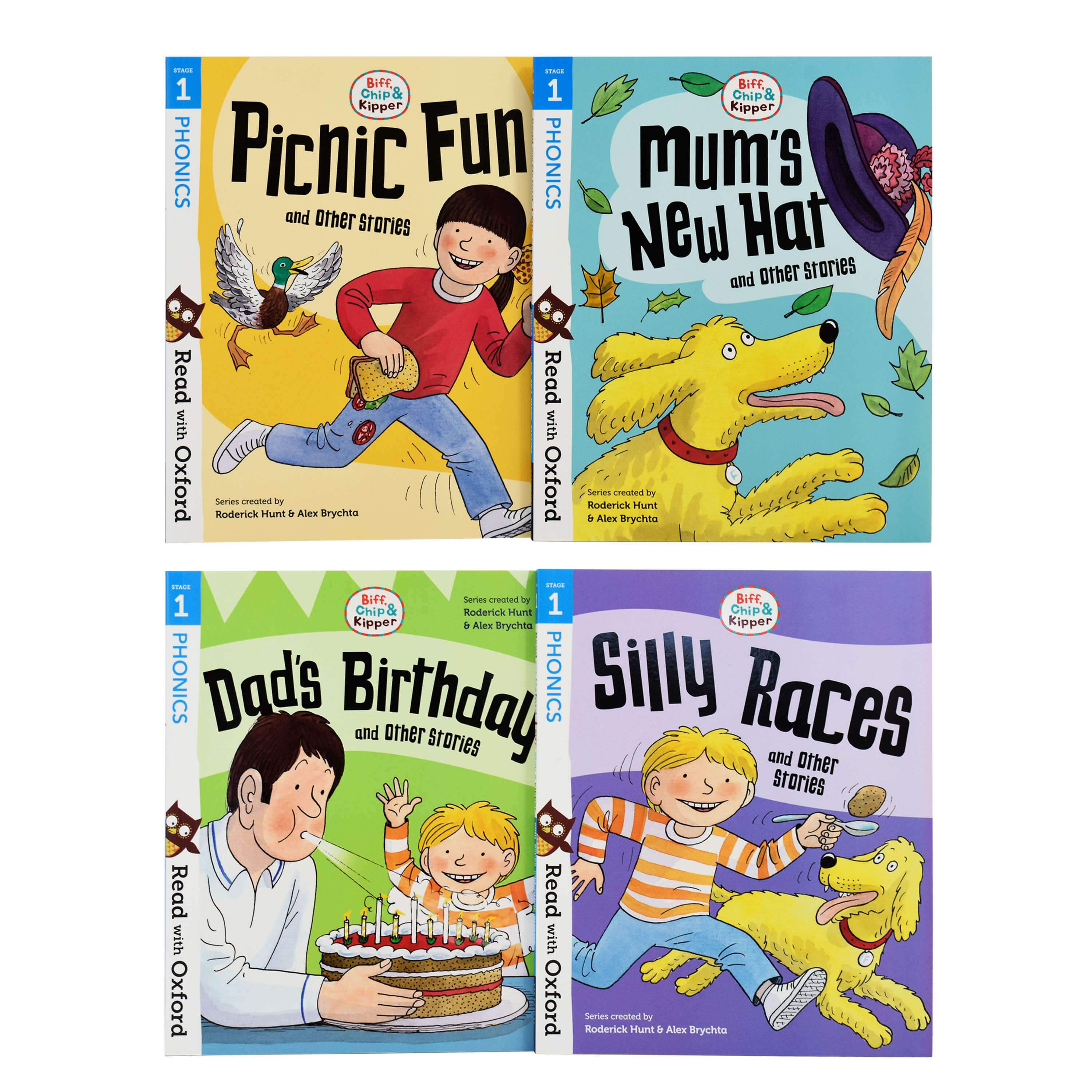 Read With Oxford Biff Chip And Kipper 4 Books — Books2Door