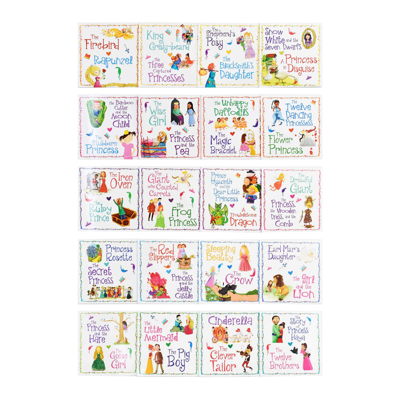 Princess Storybook Collection Box Set - Ages 0-5 - Paperback - Miles Kelly 0-5 Miles Kelly Publishing