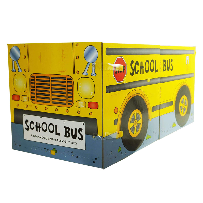 Convertible School Bus – Great Value Sit In Tractor, Interactive Playmat & Fun Storybook By Amy Johnson - Ages 2+ - Board Book 0-5 Miles Kelly Publishing