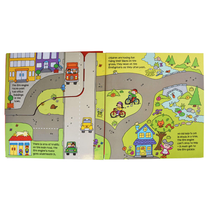 Convertible Fire Engine By Amy Johnson - Ages 5-7 - Board Book 5-7 Miles Kelly Publishing Ltd