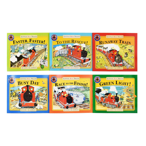 Little Red Train 6 Books Collection By Benedict Blathwayt - Ages 5-7 - Paperback 5-7 Red Fox