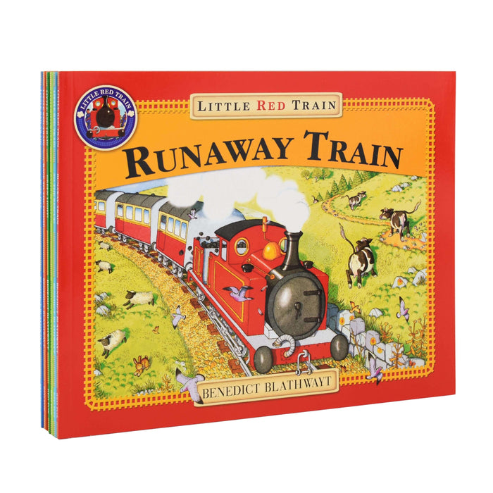Little Red Train 6 Books Collection By Benedict Blathwayt - Ages 5-7 - Paperback 5-7 Red Fox