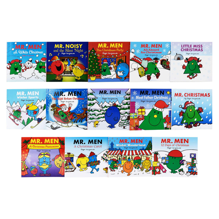 Mr Men Christmas collection 14 Books Set by Roger Hargreaves - Ages 0-5 - Paperback 0-5 Egmont