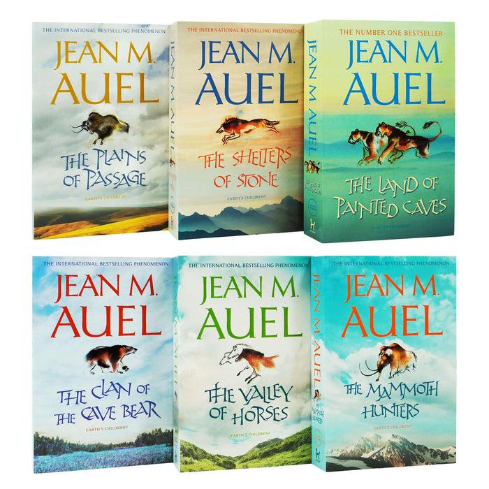 Earth's Children Series 6 Books Collection Set By Jean M Auel - Adult - Paperback Adult Hodder