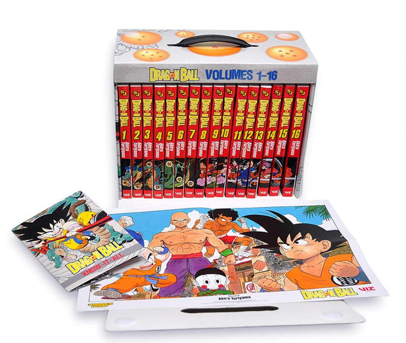 Dragon Ball Complete Box Set Vols 1-16 By Akira Toriyama - Manga - Paperback 9-14 Viz Media, Subs. of Shogakukan Inc