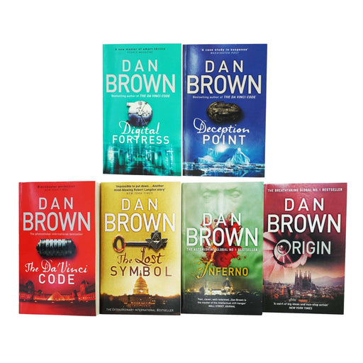 Robert Langdon Series Collection 6 Books Set By Dan Brown - Fiction - Paperback Fiction Corgi Books