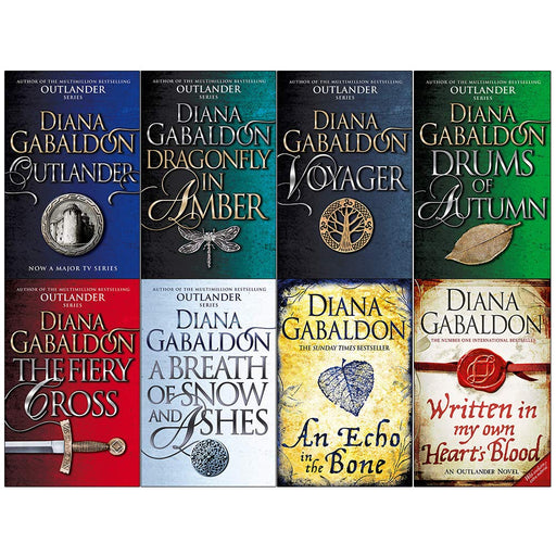 Outlander Series 8 Books Collection Set by Diana Gabaldon - Young Adult - Paperback Young Adult Arrow Books