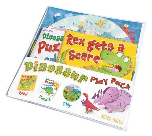 Dinosaur Play Pack 2 Books Set By Fran Bromage - Ages 5-7 - Paperback 5-7 Miles Kelly