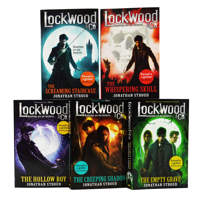 Lockwood and Co Series 5 Books Collection Set By Jonathan Stroud - Ages 9-14 - Paperback 9-14 Corgi Books
