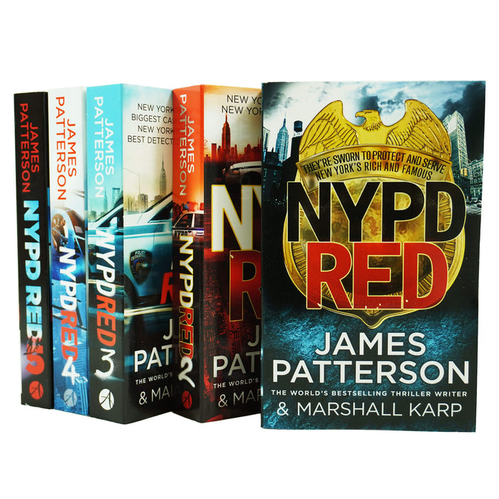 NYPD Red by James Patterson: Books 1-5 Collection Set - Fiction - Paperback Fiction Arrow Books