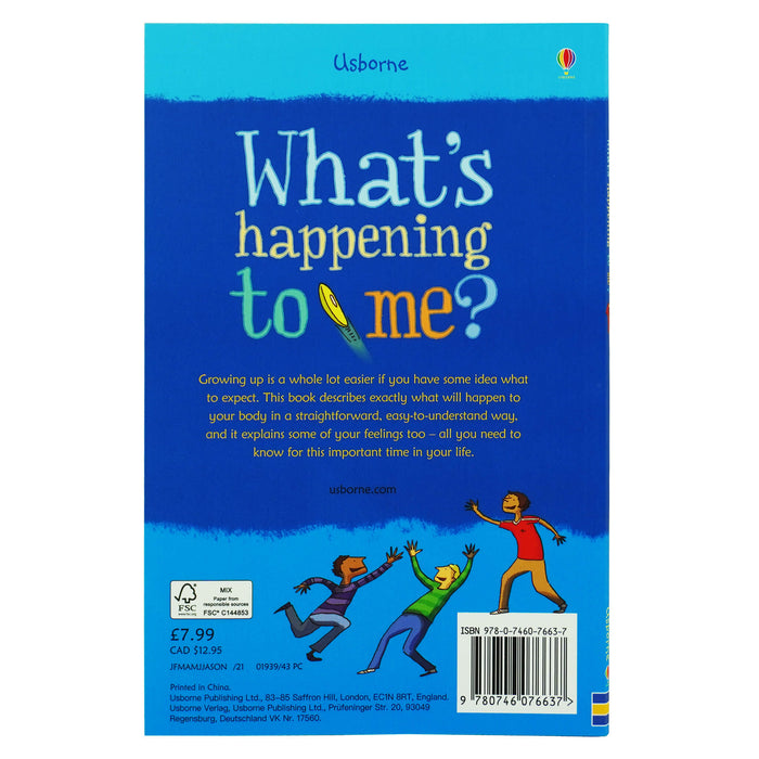 What's Happening to Me?: Boy By Alex Frith - Ages 9-14 - Paperback 9-14 Usborne