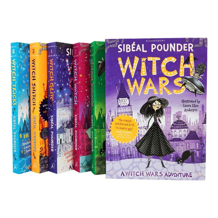 Witch Wars Adventures Series 6 Books Collection Set by Sibeal Pounder - Ages 9-14 - Paperback 9-14 Bloomsbury Publishing PLC