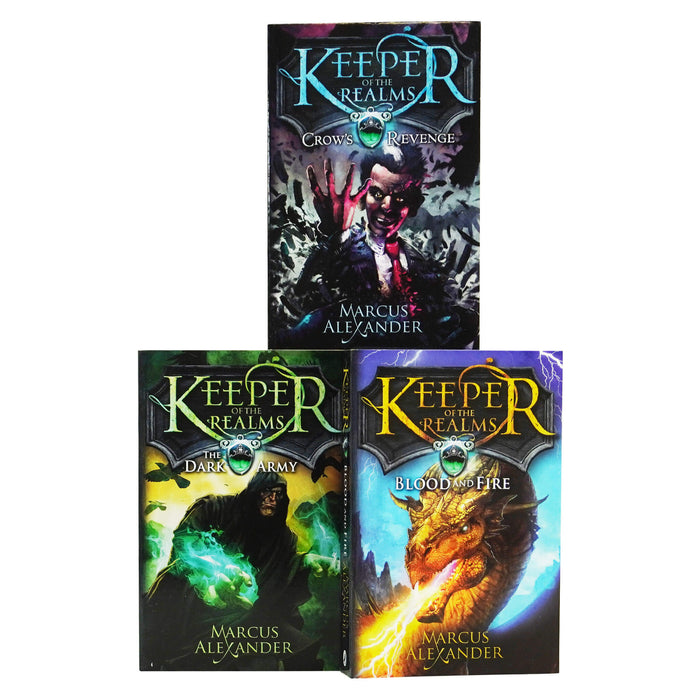 Keeper Of The Realms 3 Books Set By Marcus Alexander - Young Adult - Paperback Young Adult Penguin Books