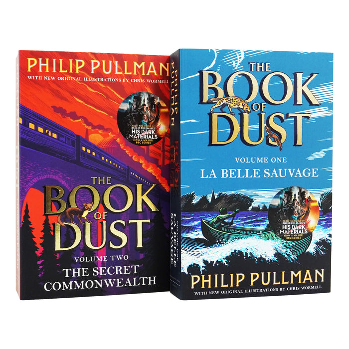Book of Dust 2 Books Collection Set by Philip Pullman - Ages 12-17 - Paperback Young Adult Penguin