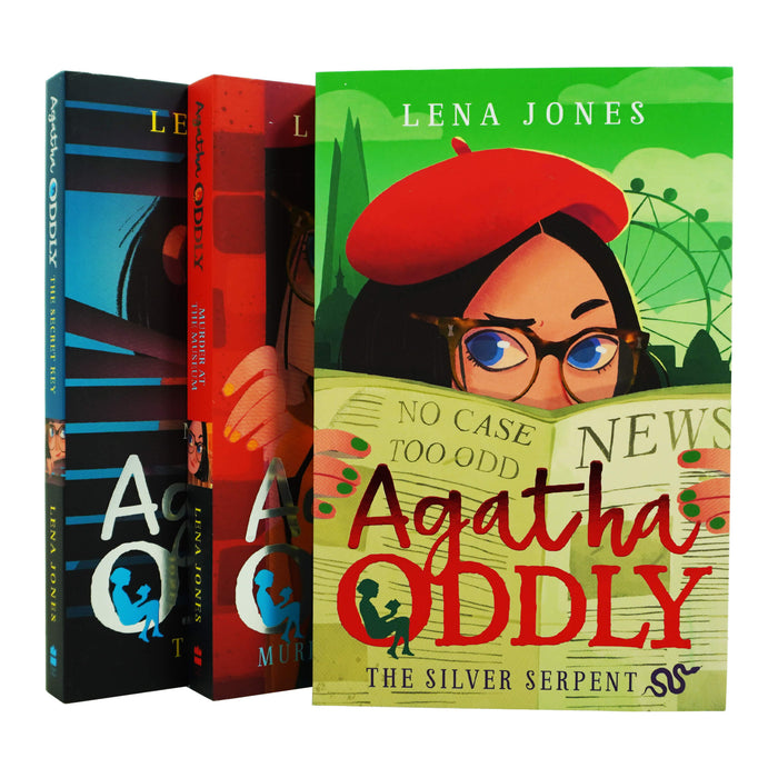 Agatha Oddly Detective Series 3 Books Collection Set By Lena Jones - Ages 11+ - Paperback 9-14 HarperCollins Publishers