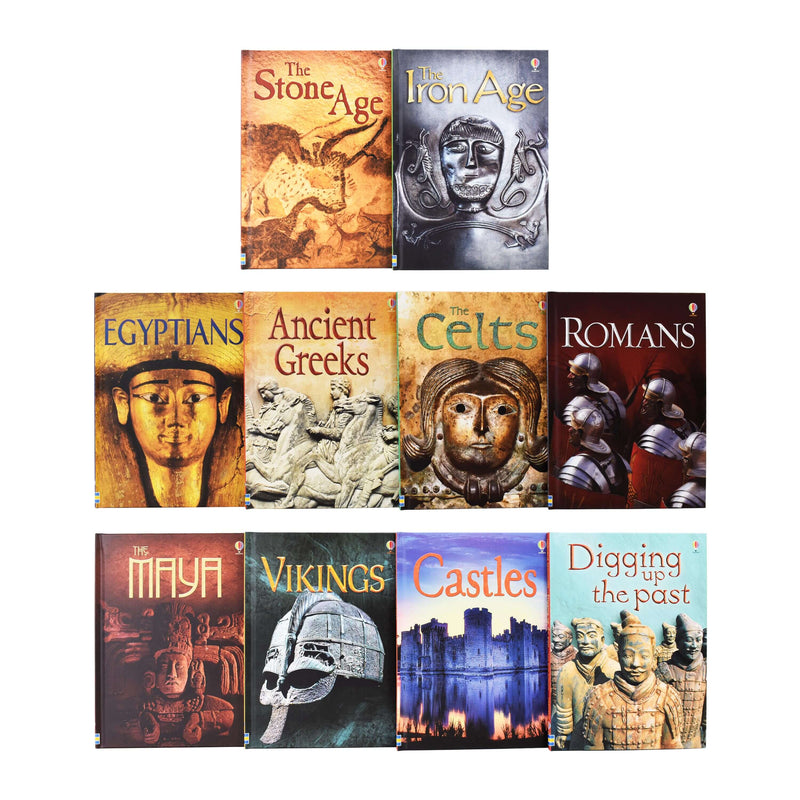 Usborne Beginners History & Nature 20 Books Collection Box Set - Ages 9-14 - Hardback 9-14 HarperCollins