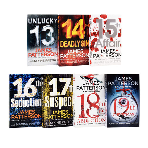 Women Murder Club Series 13-19 Collection 6 Books By James Patterson - Adult - Paperback Young Adult Arrow