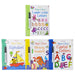 Usborne Wipe-Clean Home learning Alphabet, Numbers and Letters 4 Books Collection By Jessica Greenwell - Age 3-6 - Paperback 0-5 Usborne Publishing