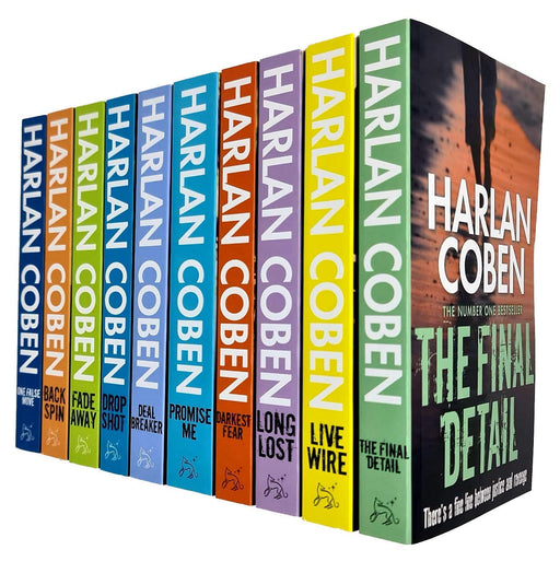 Myron Bolitar Series Collection 1-10 Books Set By Harlan Coben - Young Adult - Paperback Young Adult Orion Publishing Co