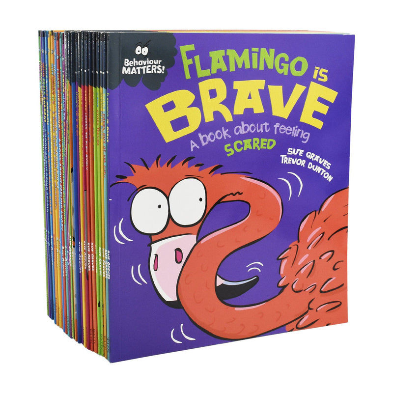 Sue Graves Behaviour Matters, Our Emotions & Behaviour Collection 26 Books Set - Ages 5-7 - Paperback 5-7 Frankling Watts