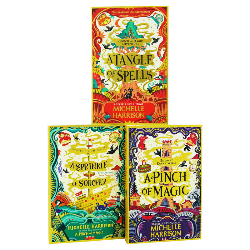 Michelle Harrison A Pinch of Magic Adventure Collection 3 Books Set - Ages 8+ - Paperback 9-14 Simon & Schuster