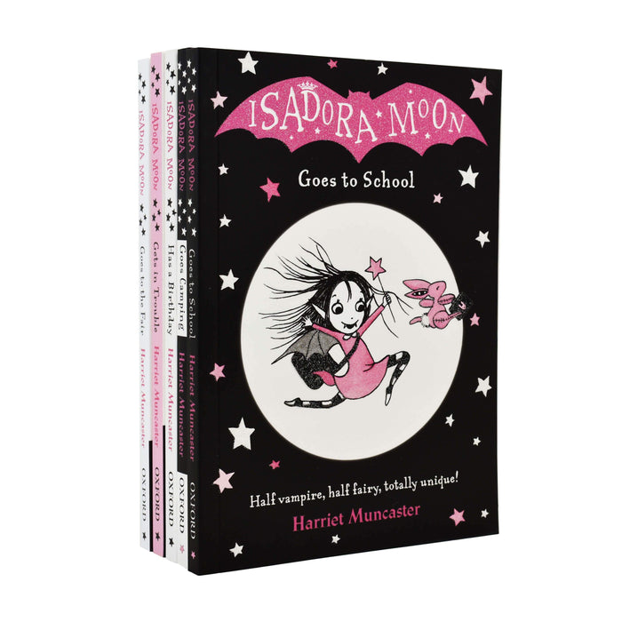 Isadora Moon 5 Books Collection Set By Harriet Muncaster - Ages 5-7 - Paperback 5-7 Oxford University Press