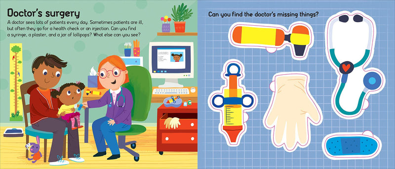 Lets Pretend Doctors Bag by Roger Priddy - Ages 0-5 - Board Book 0-5 Priddy Books