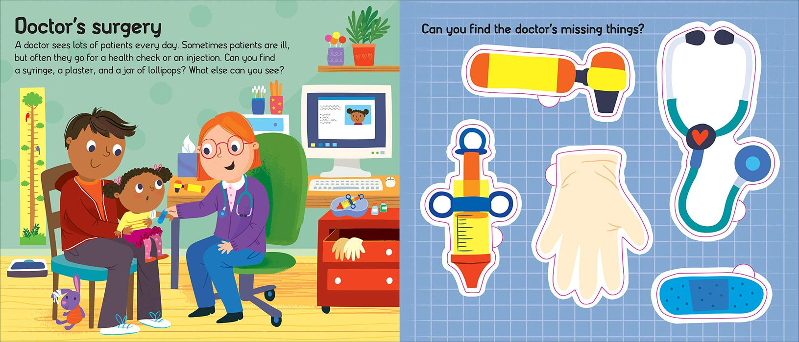 Lets Pretend Doctors Bag by Roger Priddy - Ages 0-5 - Board Book 0-5 Priddy Books