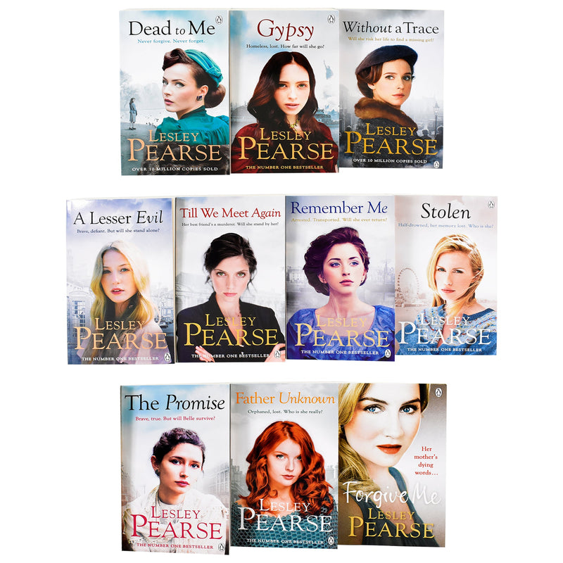 Lesley Pearse 10 Books Collection Set Stolen, Without a Trace, Forgive Me & MORE - Fiction - Paperback Fiction Penguin